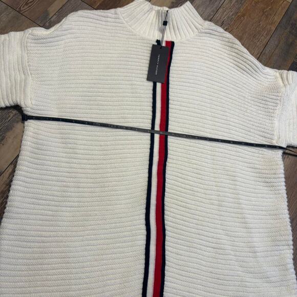 White tommy Hilfiger Sweater Dress Y2K | grunge |preppy midi - Picture 8 of 8